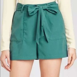 A New Day Paperbag High-Waist Shorts